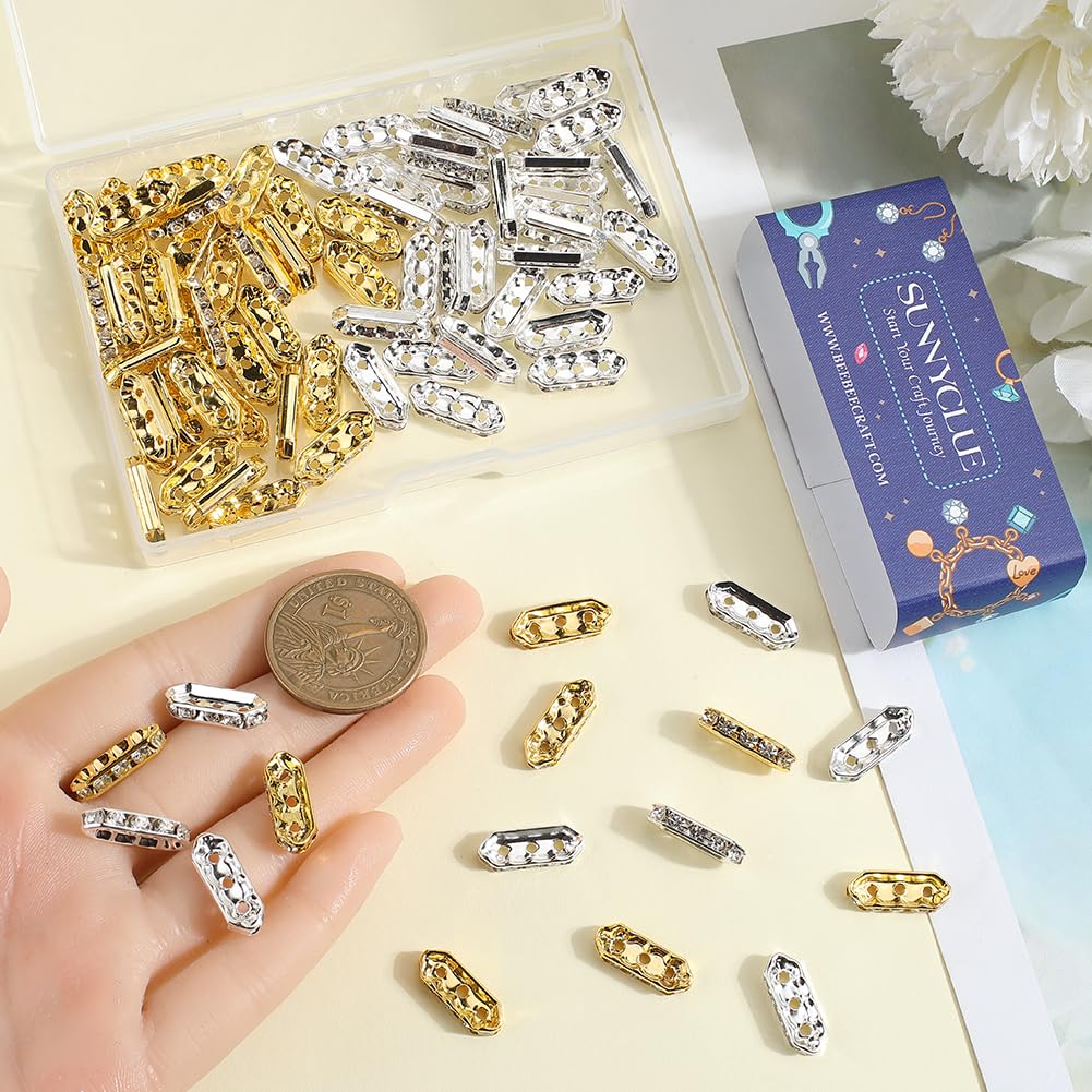 SUNNYCLUE 250 Stück Tibetische Abstandsperlen In Antikgold – 10 Verschiedene Stile, 4 Mm, Mit Metallröhren | Für Schmuckherstellung & DIY