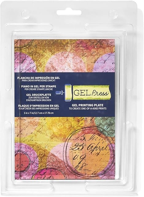 Gel Press Monoprinting Plate 5x7 inch / 12.7x17.8 cm - 10810