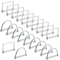 Vista 1 de 20 piezas de pasador de bloqueo de eje de seguridad de 1/4 de pulgada de diámetro en 2 formas de cuadrado y arco para remolques de granja, carros