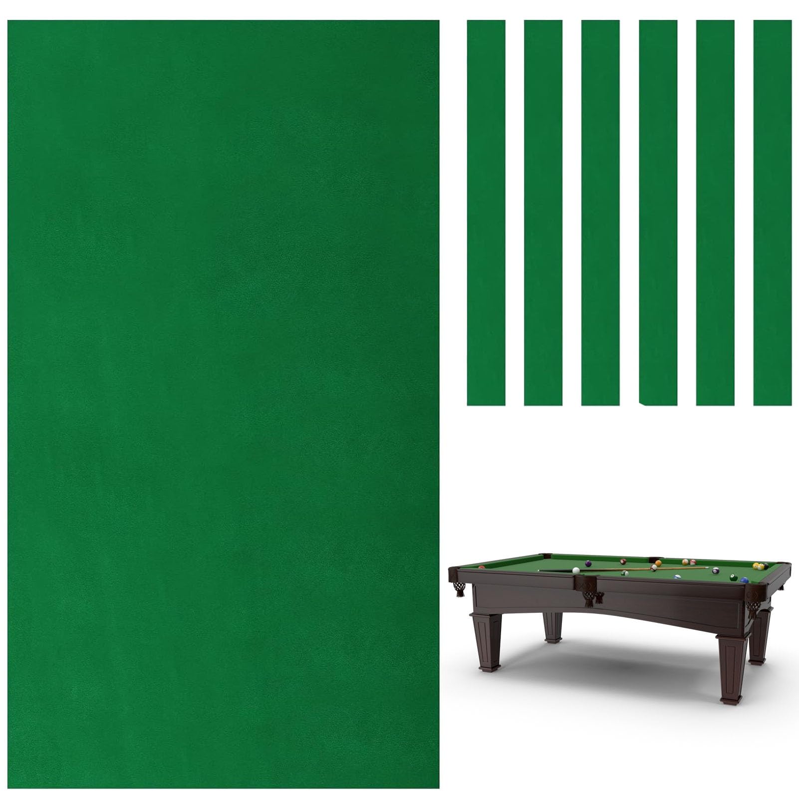 Biljartdoek Professionele pooltafel Vilten pooltafelkleed Past op