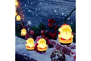 Santa Claus String Lights: Festive Christmas Decoration