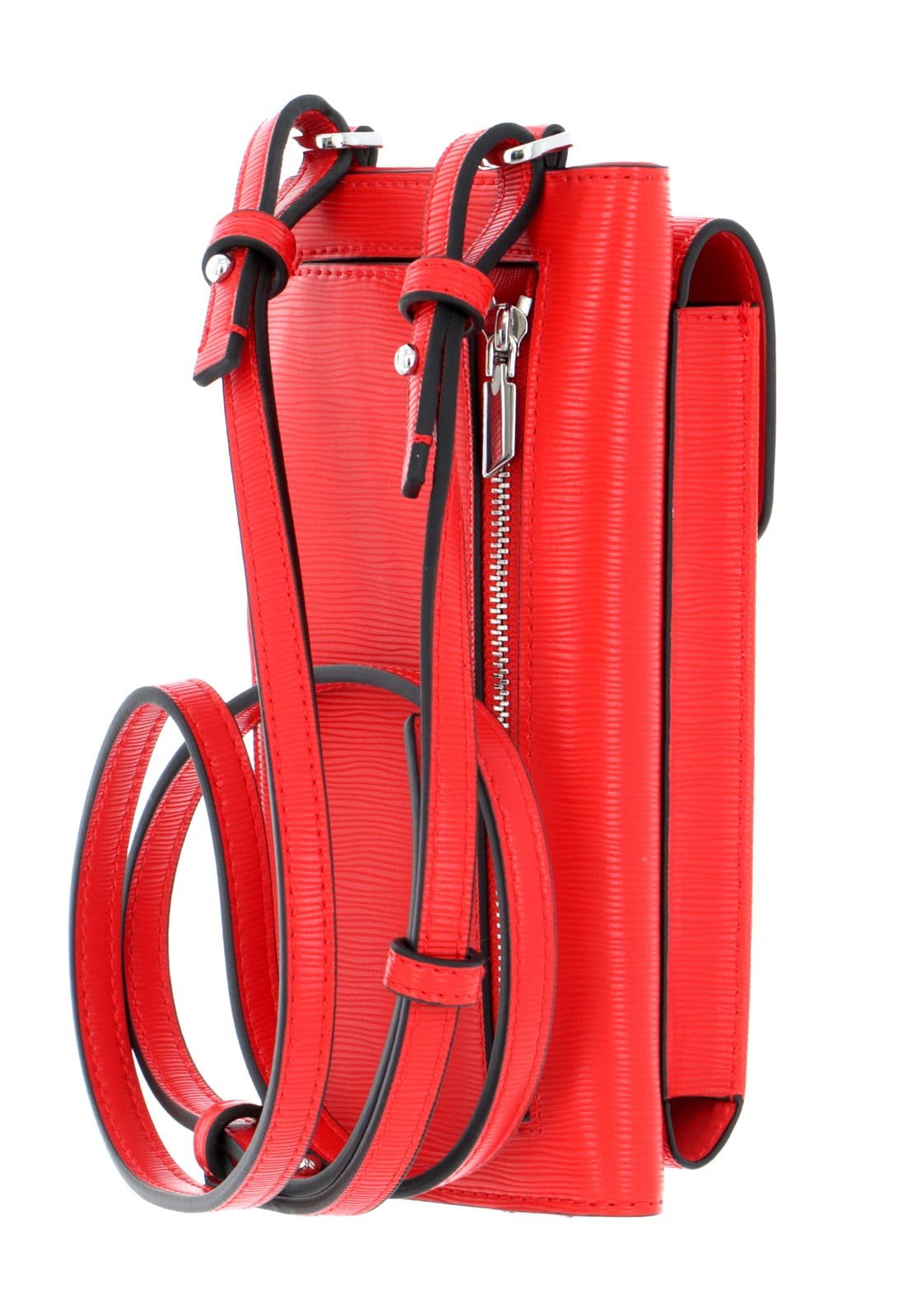 Calvin Klein borsa a tracolla portafoglio Phone Pouch XBody Vibrant Coral rosso