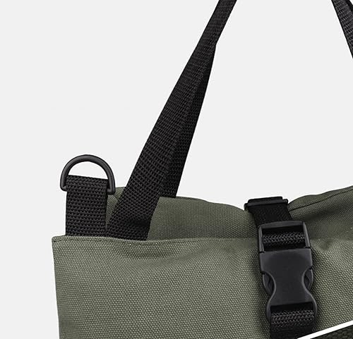 Miniatura 5 de Bolsa organizadora de herramientas, bolsa multiusos de lona, con 5 bolsillos con cremallera, bolsa de rollo, kit de primeros auxilios para coche,