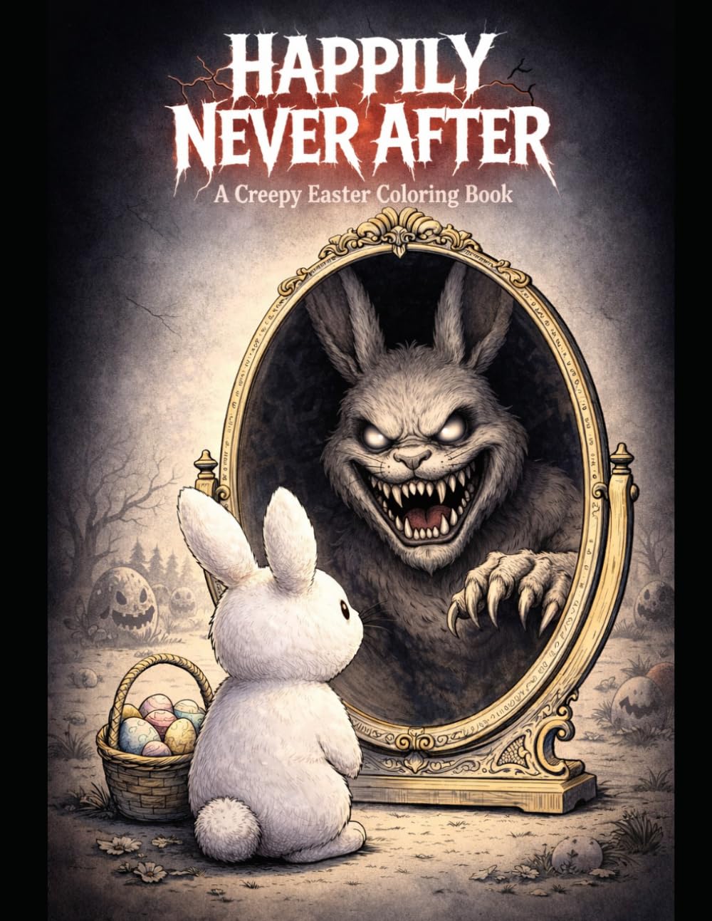 Happily Never After: A Creepy Easter Coloring Book