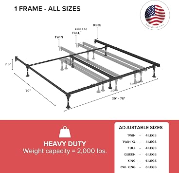 Hollywood Bed Frames Premium Lev-R-Lock Bed Frame