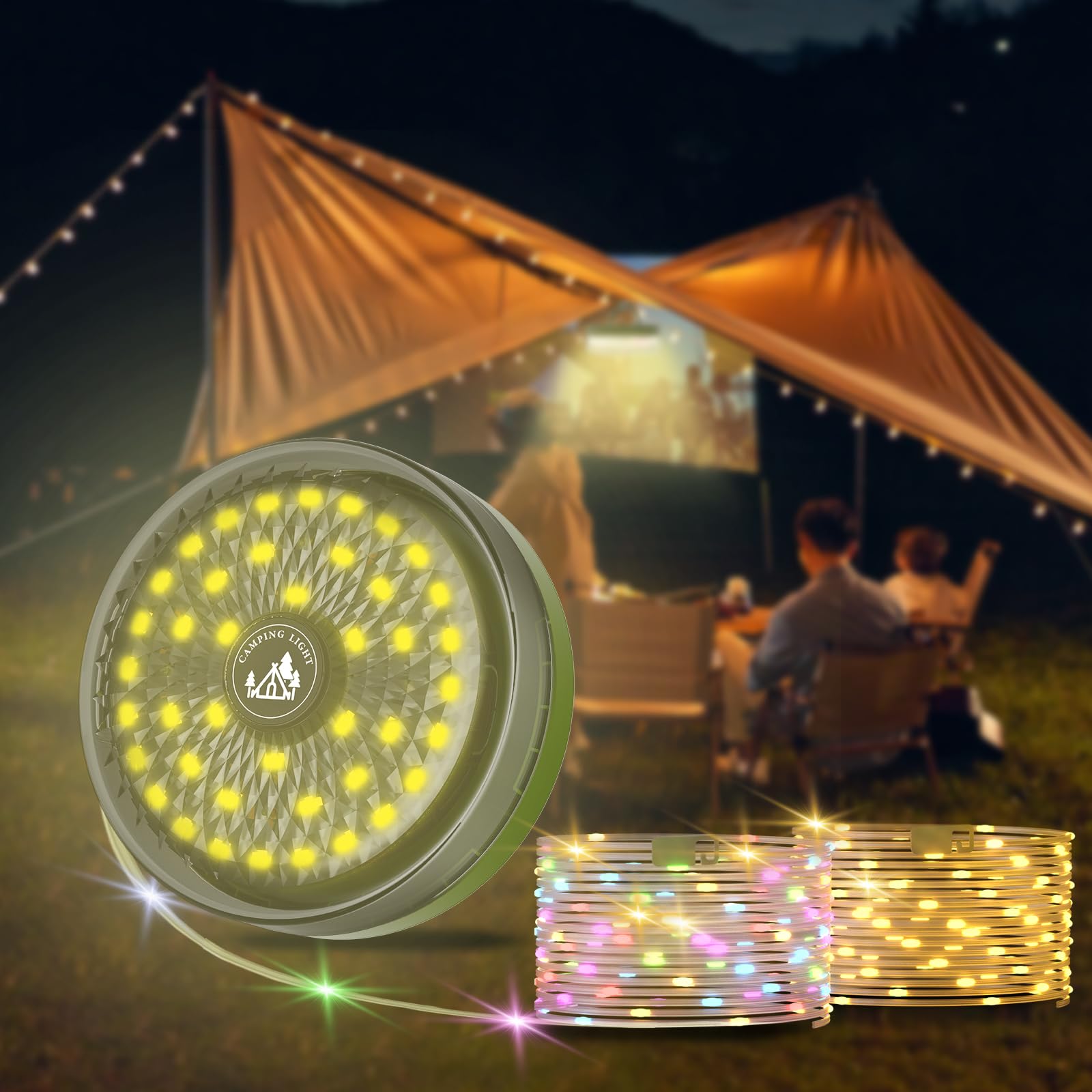Phylosal Camping String Lights