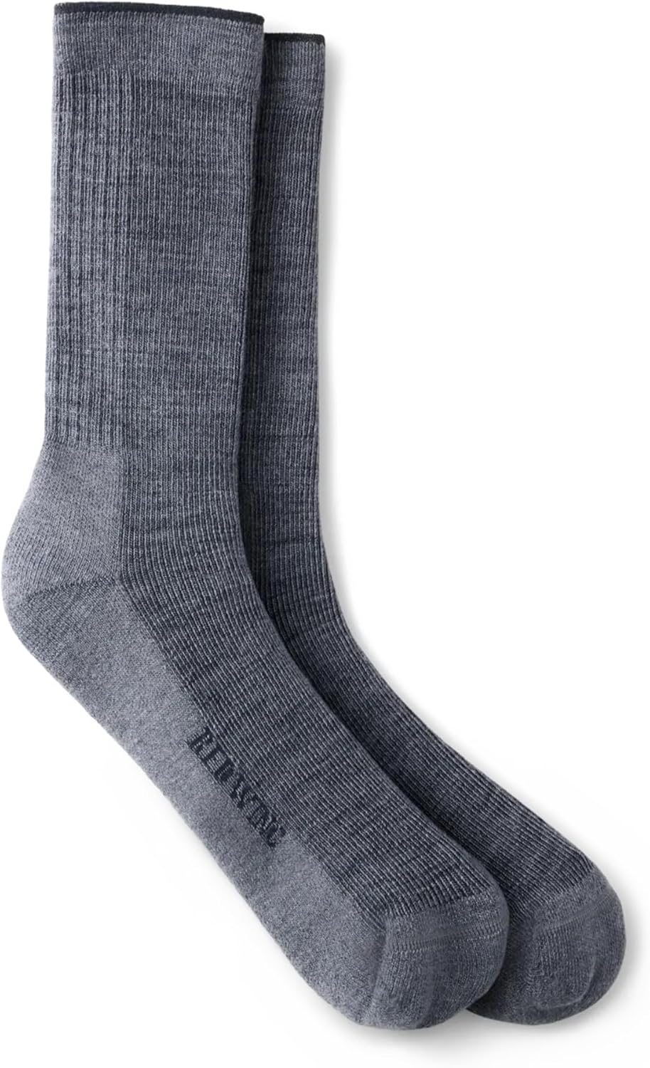 Red Wing Shoes Premium Work Light Weight Crew Socks, Stretchable Merino Wool/Nylon Blend