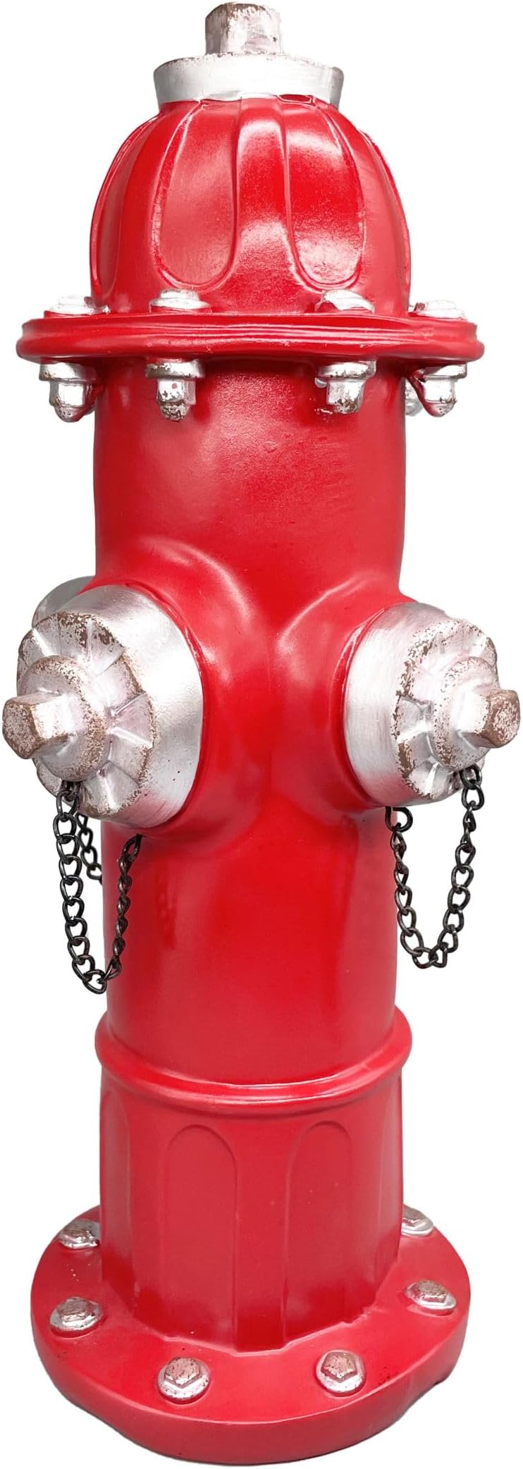 Fake Fire Hydrant Statue for Dogs to Peed on, Yard Decor Dog Fire Hydrant Pee Post Garden Decor Sculpture, Firefighter Gifts Outdoor Funny Decor Statues for Backyard Patio Lawn Porch
