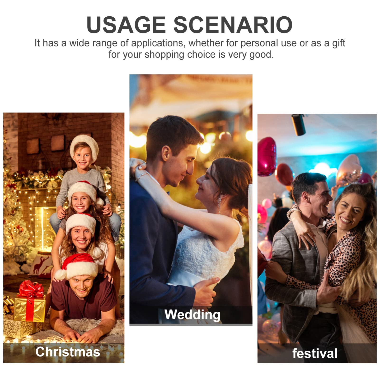 BRIGHTFUFU 1roll Christmas Tinsel Garland Decorative Tinsel for Holiday Decor Flexible and Bendable for Tree Stair Rail Fireplace Easy to Cut and Shape