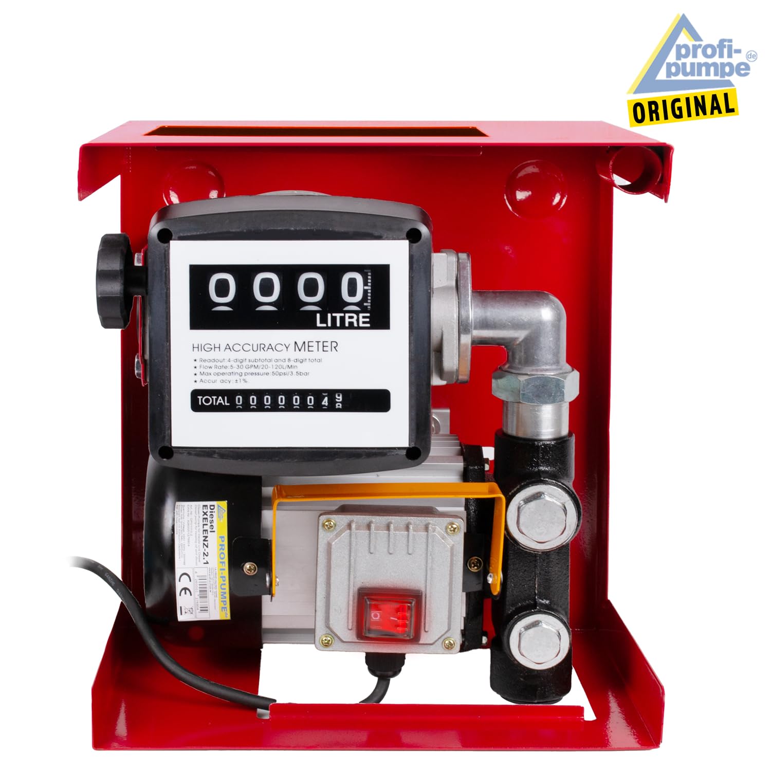 Pompa diesel ExelenZ-2.1 230 V riempimento automatico valvola ottone