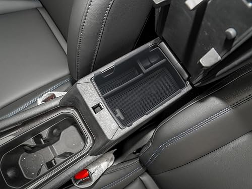 Miniatura 9 de YOCTM Bandeja de consola central, reposabrazos secundario, caja de almacenamiento compatible con Jeep Compass 2022 2023 2024 2025, accesorios