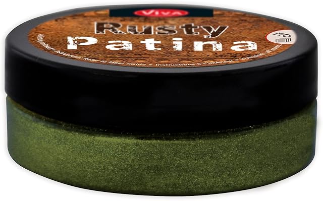 Viva Decor Copper Rst-Rusty Patina, Green