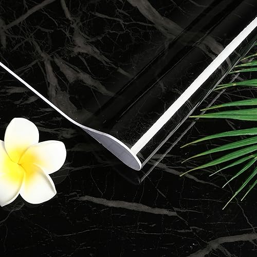 Oxdigi - Papel de contacto estilo mármol, 24 x 196pulgadas, autoadhesivo, despegar y pegar, papel mural para cocina, encimera, gabinetes, muebles, a