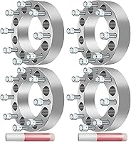 ECCPP 2 Inch 8x6.5 to 8x180 Wheel Adapters 4PCS 8 Lug for Chevy Silverado 1500/2500 HD GMC Sierra Express Savana