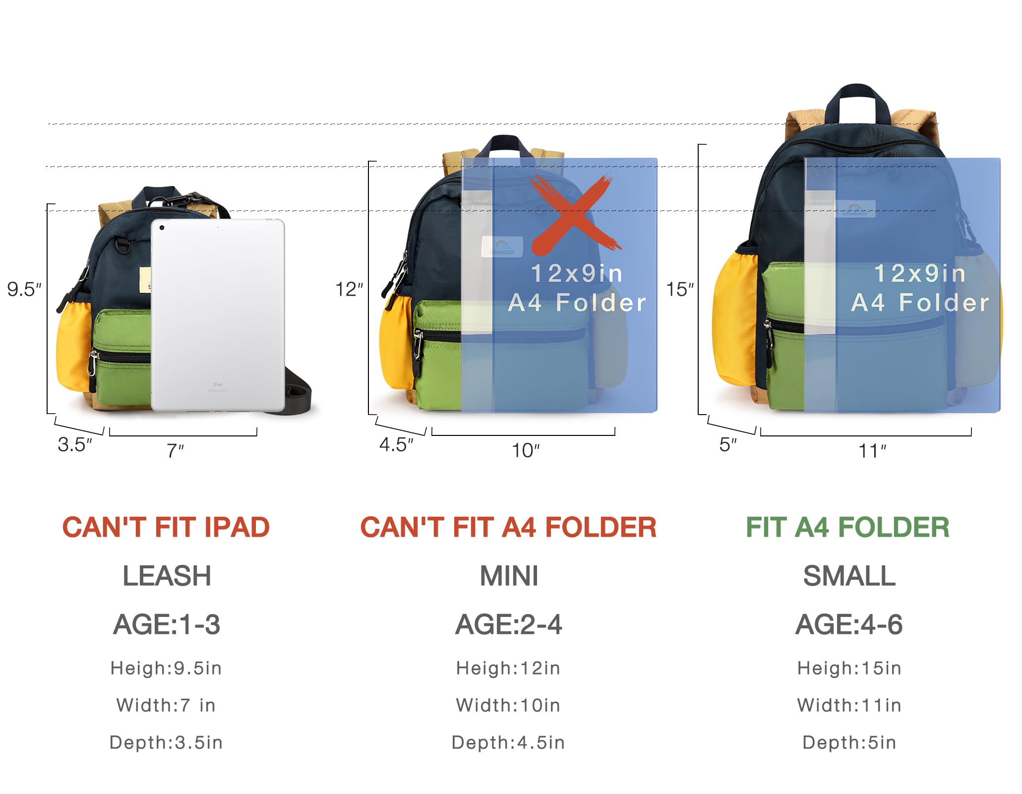 STEAMEDBUN Kids Backpack for Boys 6-8: Toddler Backpack for Preschool Kindergarten - Boys Backpacks for Elementary 4-6