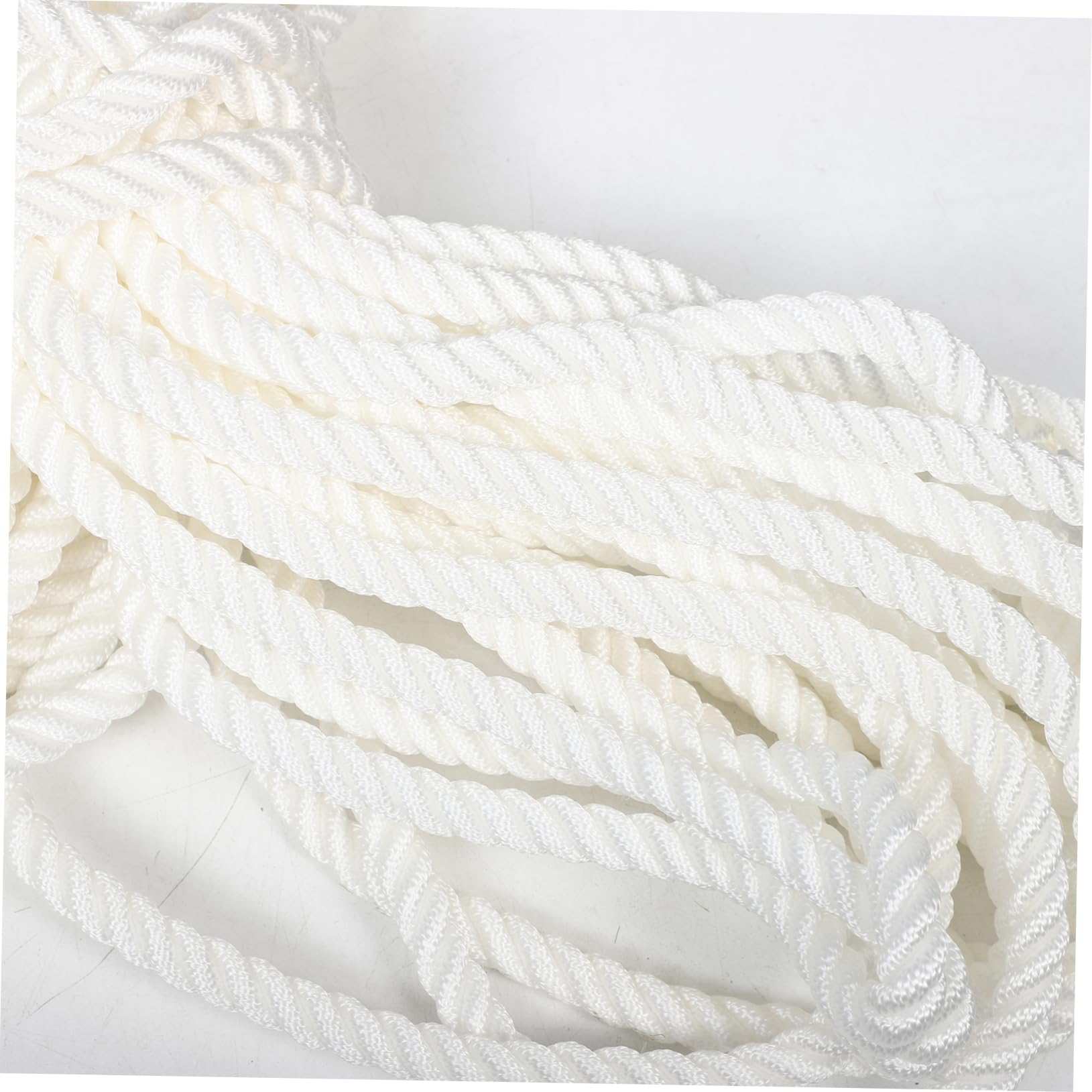 KOMBIUDA 1rolle Roll Weiße Nylon Marineleine Robuste Nylon Festmacherleine Für Boots Und Yachtanlegestellen Sicheres Ankern Und Vielseitige Marineanwendungen