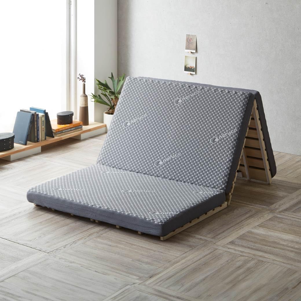 シングル 高反発マットレス グレー Amazon | 三つ折りウレタンマットレス シングル 高反発マットレス