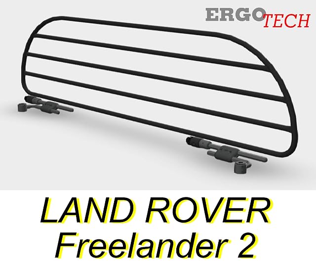 Foto 3 de 3 de ERGOTECH Rejilla Separador protección para Land Rover Freelander 2, RDA65HBG-L klr016, para Perros y Maletas