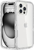 Vista 75 de Funda para iPhone 11 Pro Max, resistente a los golpes, protección contra caídas, funda protectora transparente de doble capa compatible con iPhone