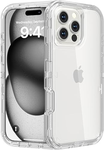 Miniatura 75 de Funda para iPhone 11 Pro Max, resistente a los golpes, protección contra caídas, funda protectora transparente de doble capa compatible con iPhone