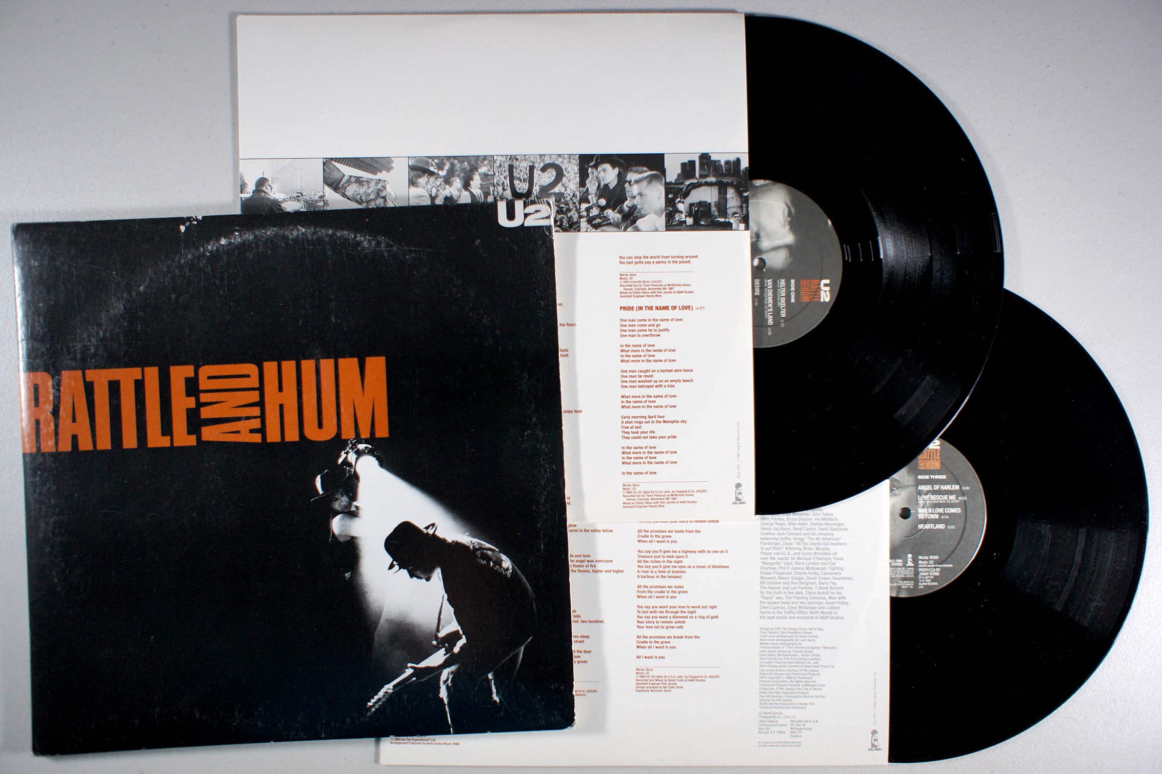 U2 - Rattle And Hum - 1988 Island Stereo