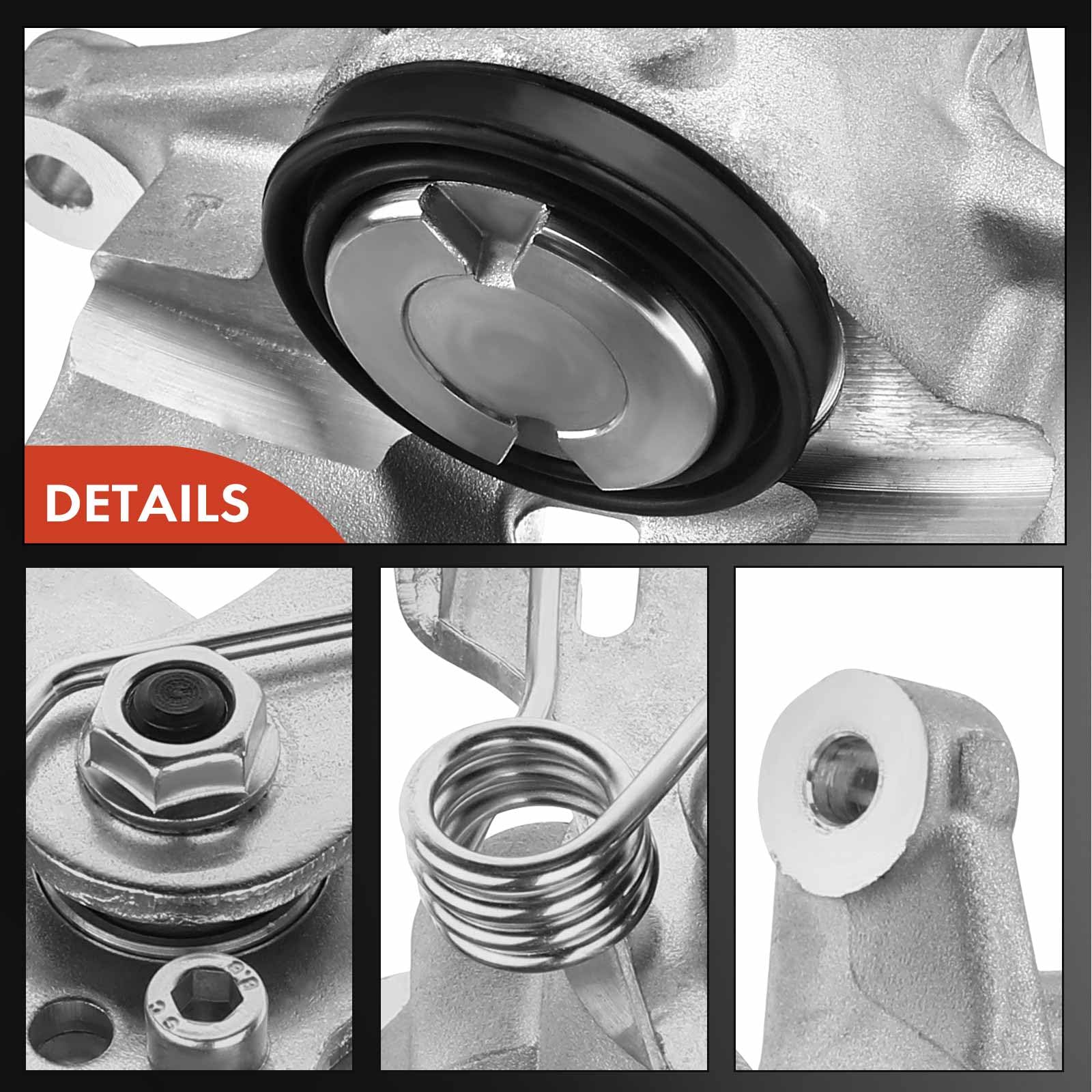 Frankberg Pinza de freno Parte trasera izquierda alumin.io Compatible con Insignia A G09 Insignia A Sports Tourer G09 Insignia A Berlina G09 9-5 YS3G Replace# 13275931