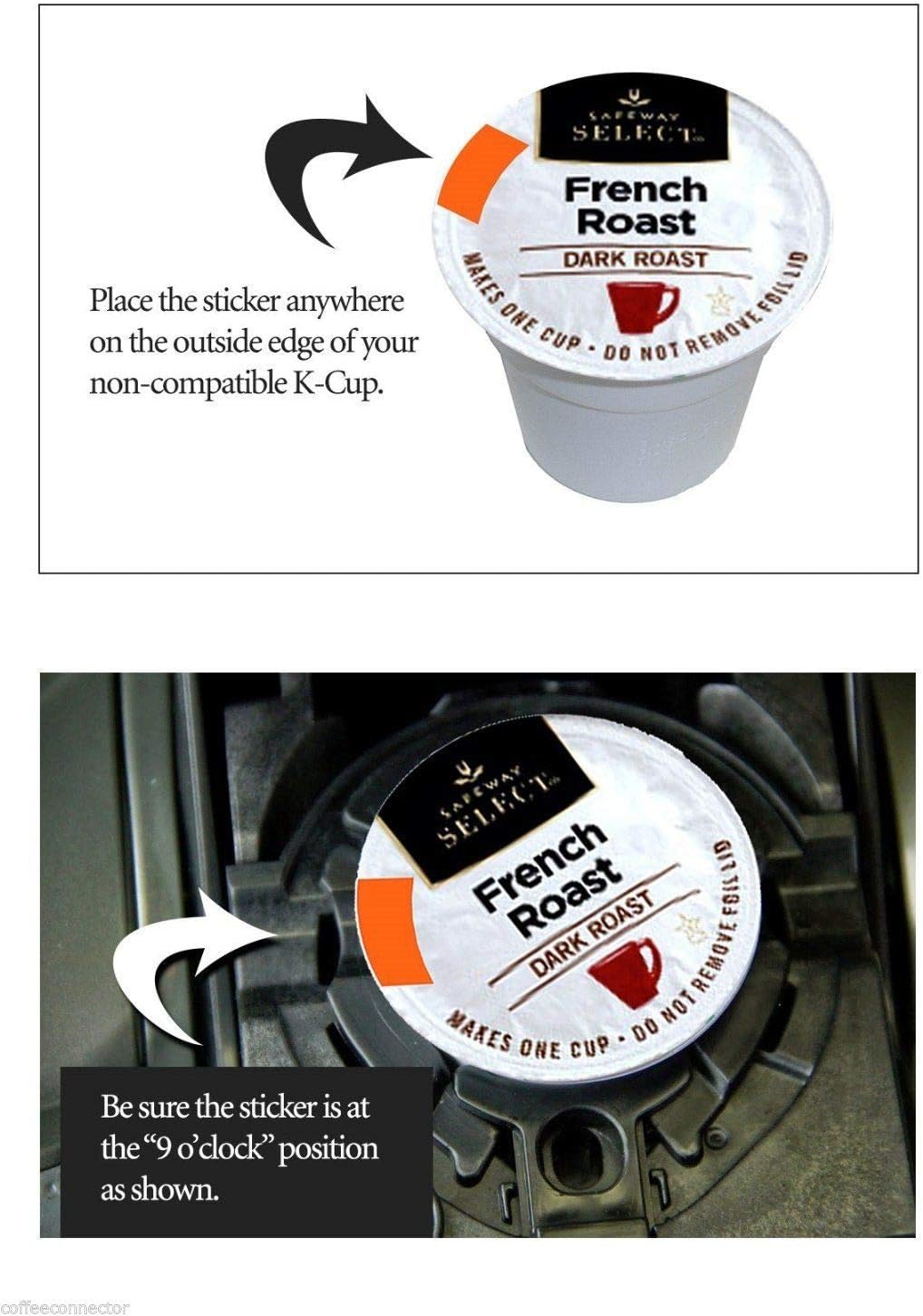 K-cup 2.0 Freedom Stickers for Keurig 2 