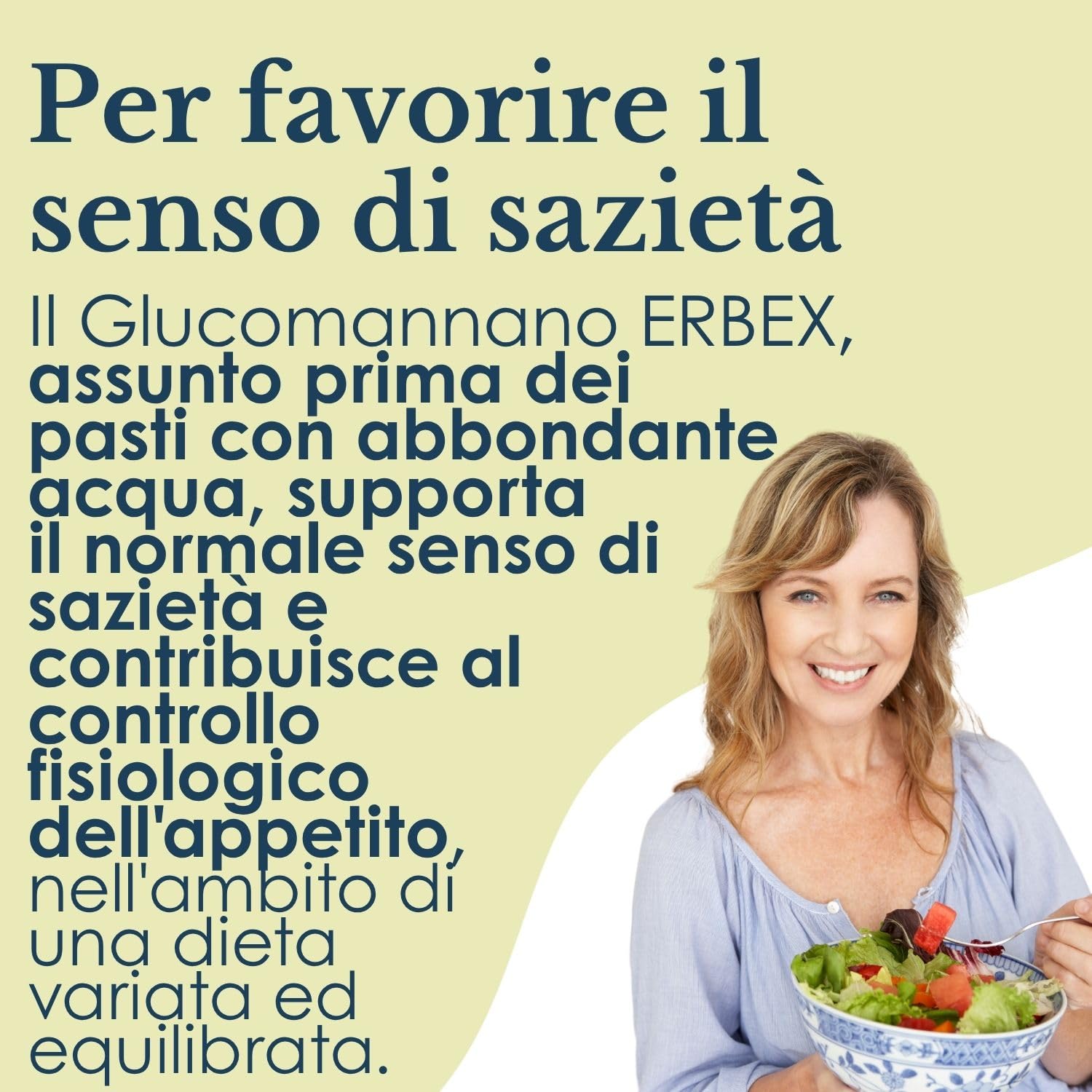 Erbex – Suplemento alimenticio a base de glucomanano, 100 cápsulas, fórmula vegetal – Pack de 3