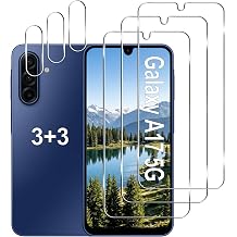 3+3 Pack for Samsung Galaxy A17 5G Screen Protector + Camera Lens Protector