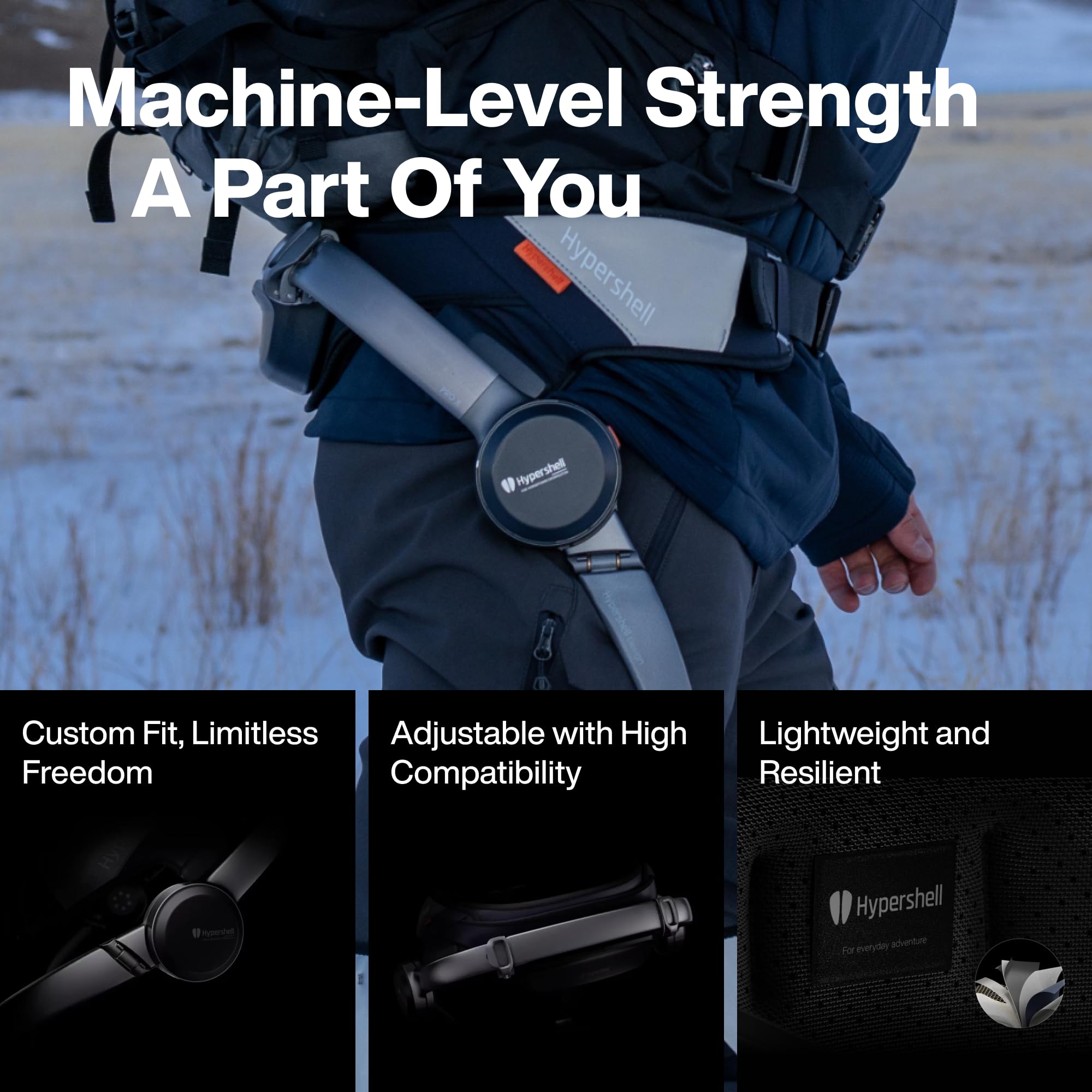 Amazon.com: Hypershell X Pro AI-Powered Wearable Exoskeleton(Anti
