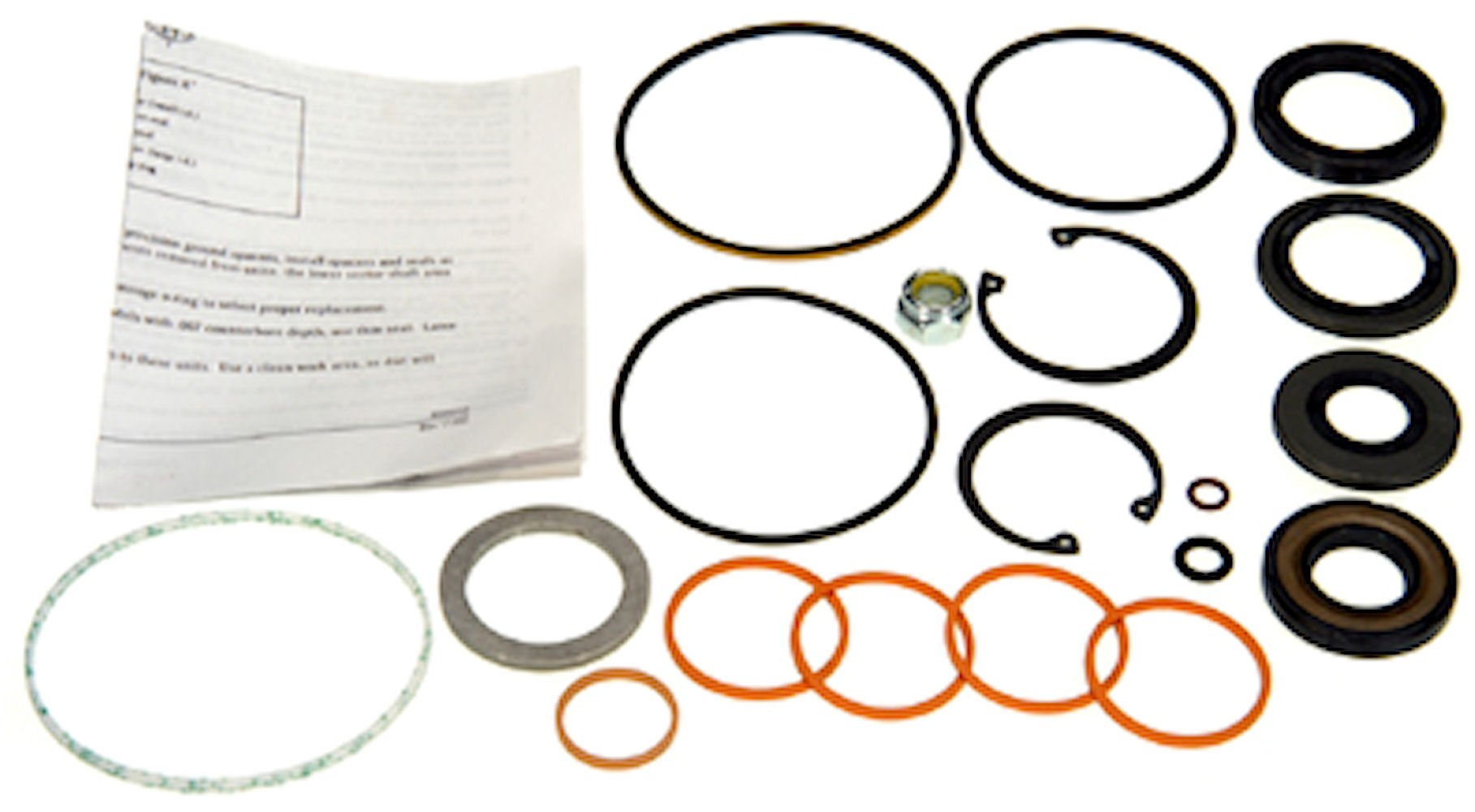 Plews & Edelmann 8771 Power Steering Gear Box Major Seal Kit