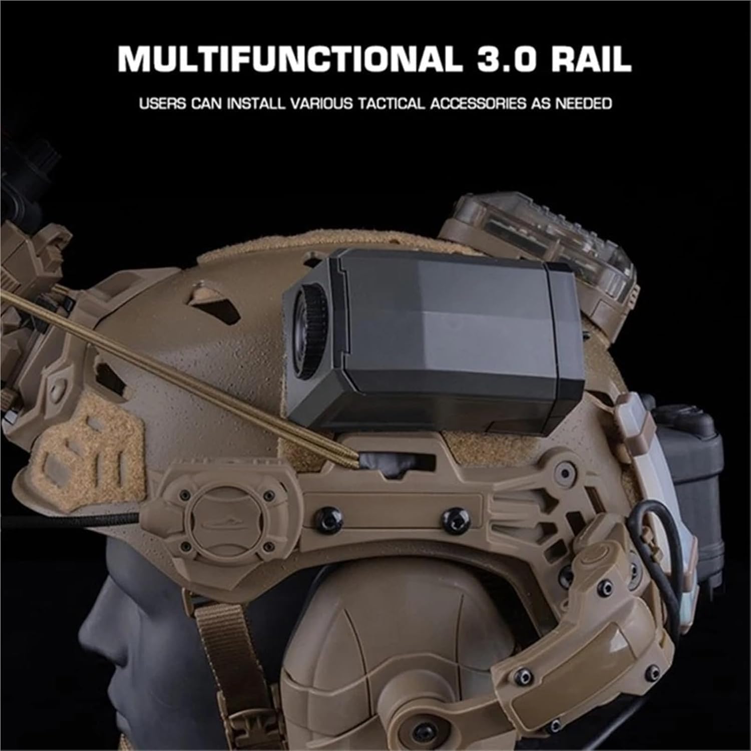 Team Wendy 3.0 Tactical Paintball Training Helmet with Fast Liner Pad Chin Strap Airsoft Gear