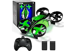 2-in-1 Mini Green Drone for Kids