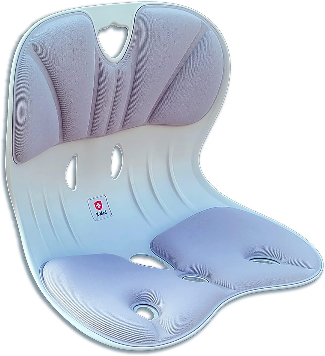 KMed LeverageBracing Chair Back Brace, Posture Corrector, Lumbar Support, Back