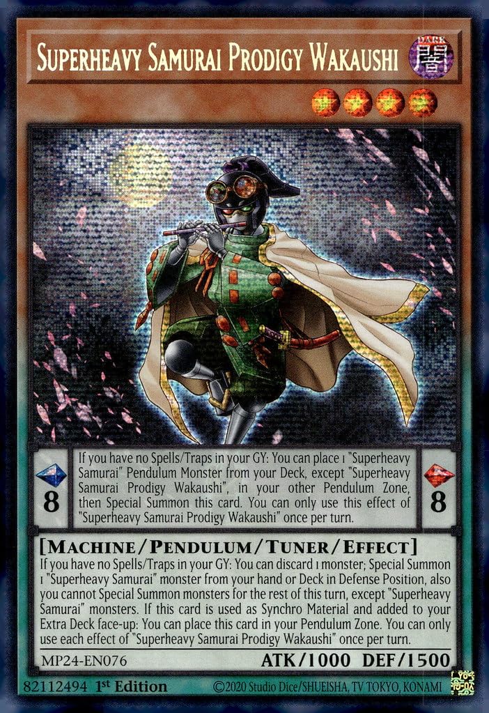 Amazon.com: Superheavy Samurai Prodigy Wakaushi - MP24-EN075