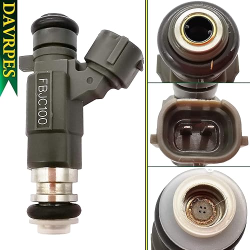 Miniatura 4 de 6 inyectores de combustible FBJC100 FJ828 de 4 agujeros Boquilla de pulverización de combustible para Infiniti 03-04 FX35 03-05 G35 01-03 QX4 00-01