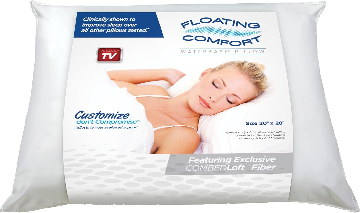 mediflow fiber water pillow
