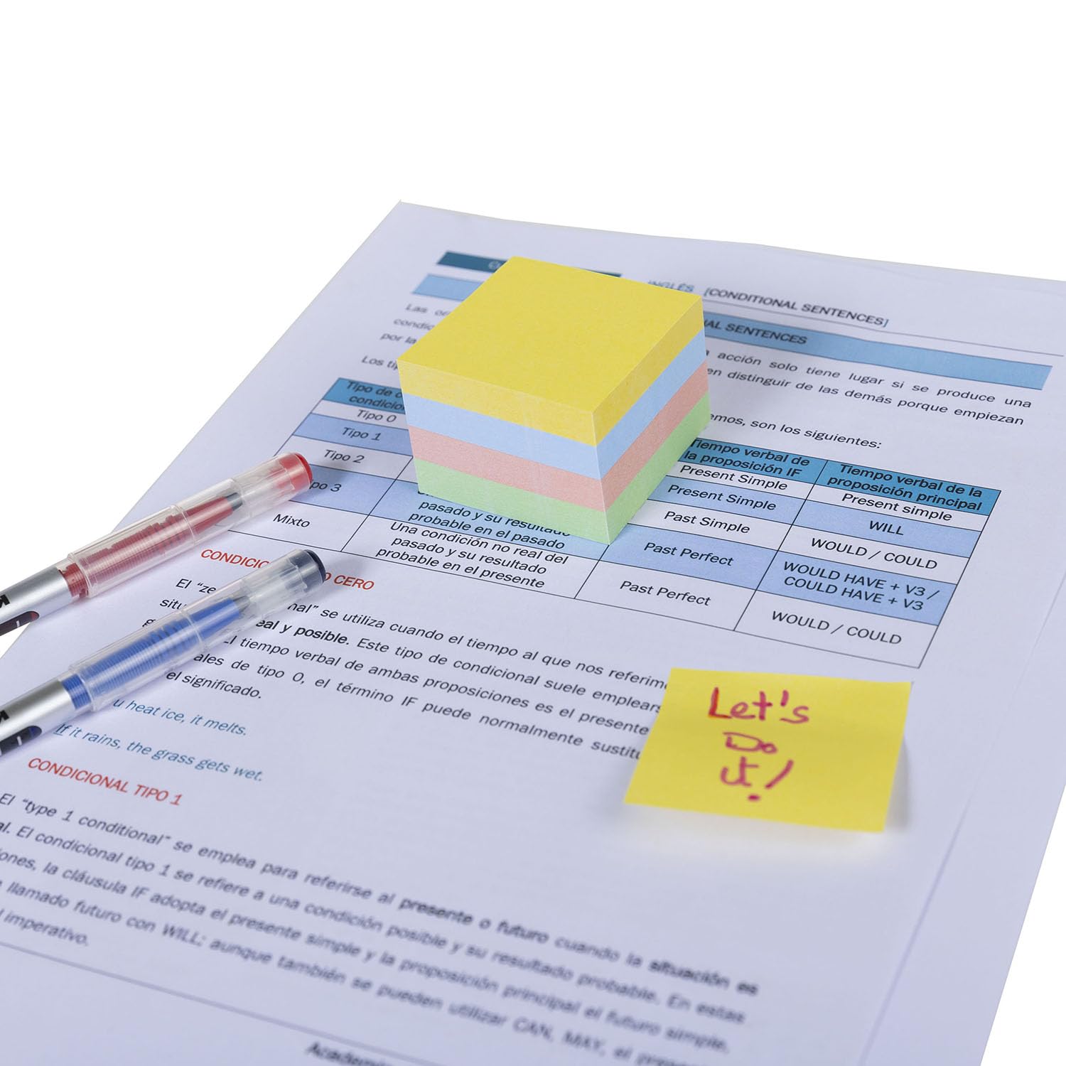 Fixo Notes Cubo de Notas Adhesivas 400 Hojas 51x51mm Colores Surtidos Pastel