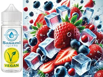 Chillberry Fusion - Strawberry Blueberry Ice Flavor Concentrate - Vegan - Sasami - 10ml