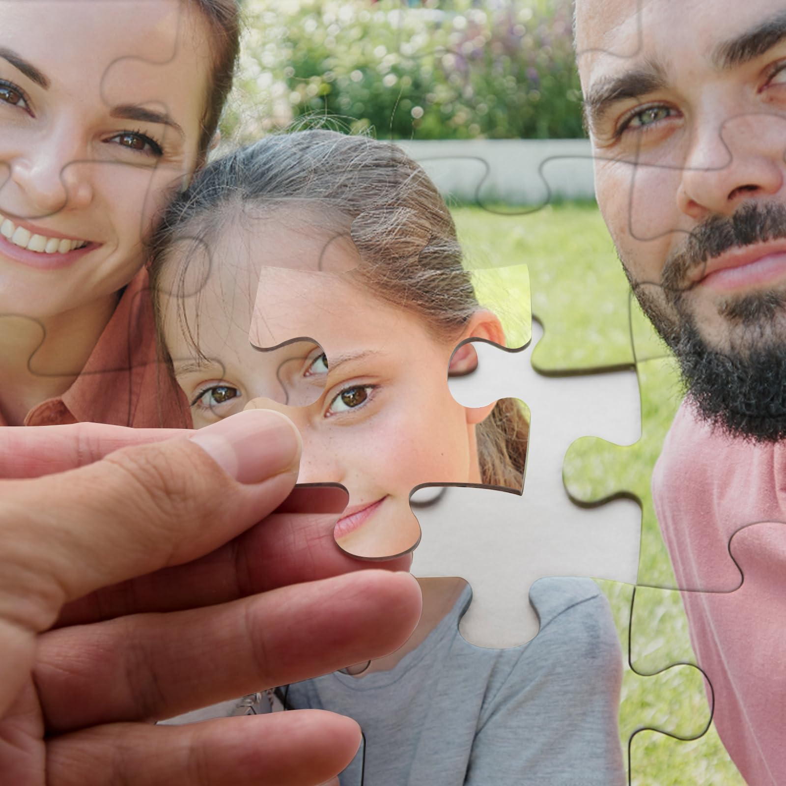 Puzzle Personalizzato con Foto – Puzzle Personalizzato HD – Idea Regalo Originale per Anniversario e Compleanno 24/100/200/300/500/1000/1500 Pezzi