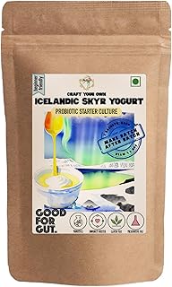 Alla's Posh Flavors Skyr Culture Icelandic Yogurt Starter Cu