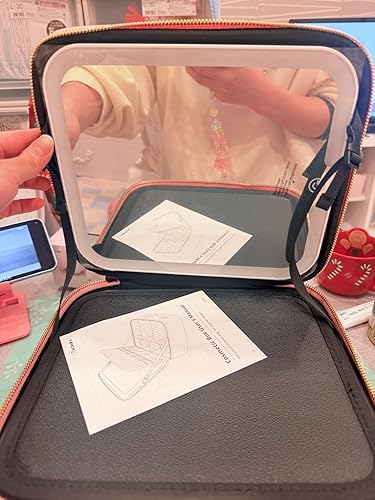 【在庫処分】MOMIRA 鏡付きメイクボックス 化粧品収納ボックス コスメボック Amazon.co.jp: MOMIRA 鏡付きメイクボックス 化粧品収納ボックス