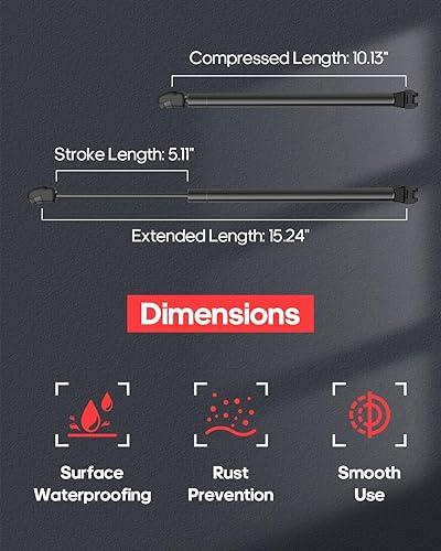 Miniatura 6 de CCIYU Cantidad (2) 6607 SG325028 Soportes de elevación de repuesto para Nissan Pathfinder 3.5L 2013, para Nissan Pathfinder 4.0L 2005-2012, para