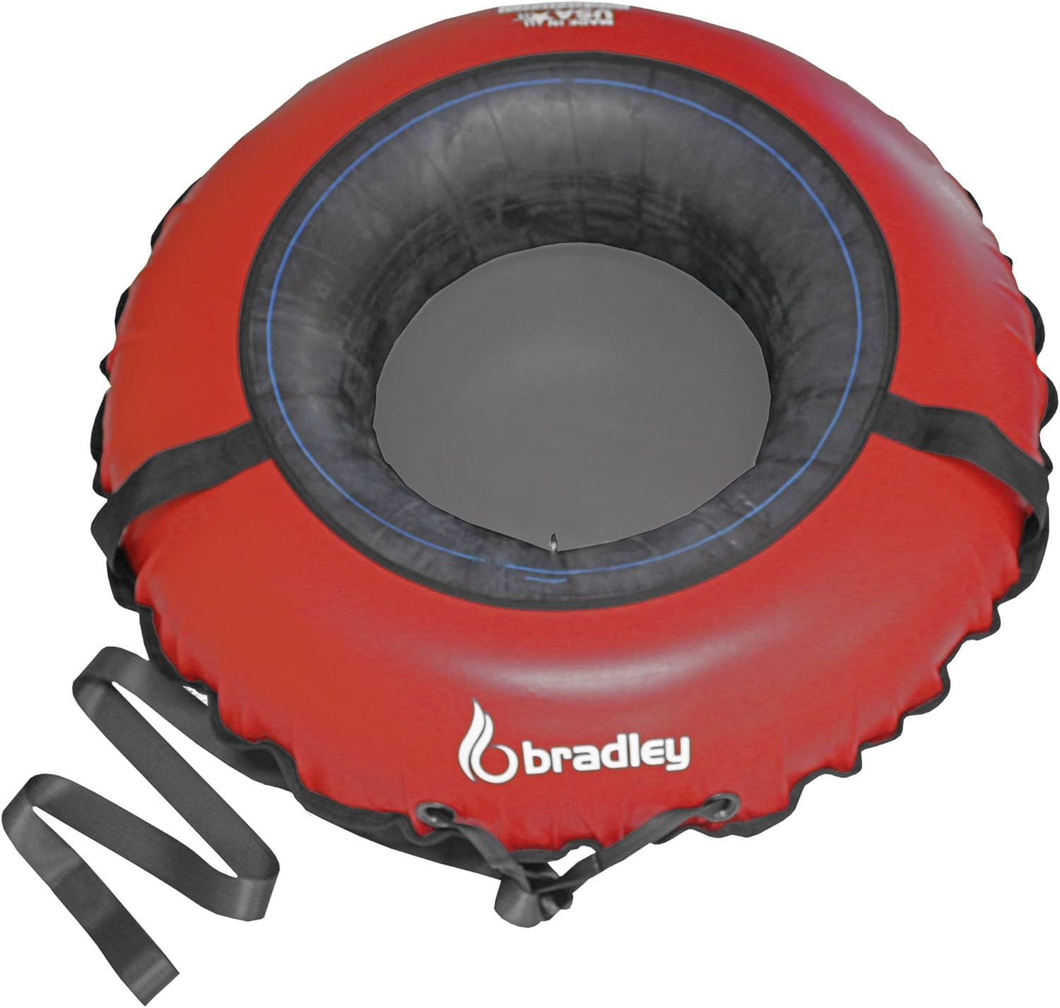 Bradley Ultimate Towable Snow Tube Sled 50", 50" Red (Deluxe Edition