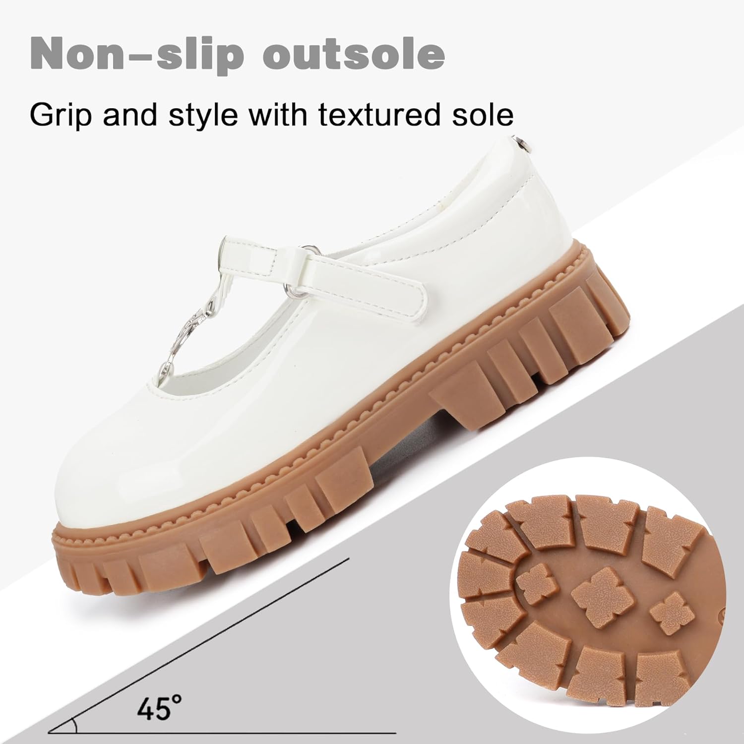 Toddler Girl Dress Shoes Bow Black Dress School Shoes Princess Mary Jane for Toddler/Little Girl - Image 5