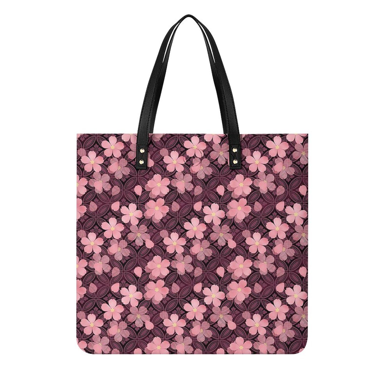 【美品】シンクビー　トートバッグ　花柄　フラワー柄　ビジュー　肩掛け　大容量 マーガレット2 ラージショルダーバッグ＆ポーチ Think Bee! 公式