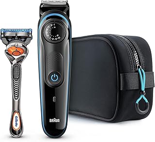 ماكينة حلاقة الذقن براون BT3940TS - دقة فائقة للتحكم في مظهرك بنسبة 100%