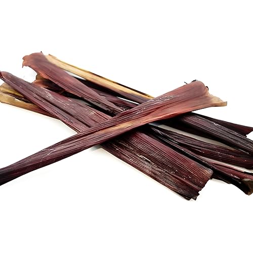 Miniatura 2 de MOTHERLAND GOODS Hojas de Waakye de Ghana para cocinar, auténticas hojas bicolores de mijosorgo para hacer un plato Awaakye. (3.5 onzas, 1 paquete,