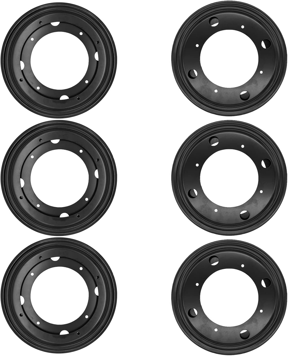 6 Packs 8'' Lazy Susan Hardware, 5/16''Thick Turntable
