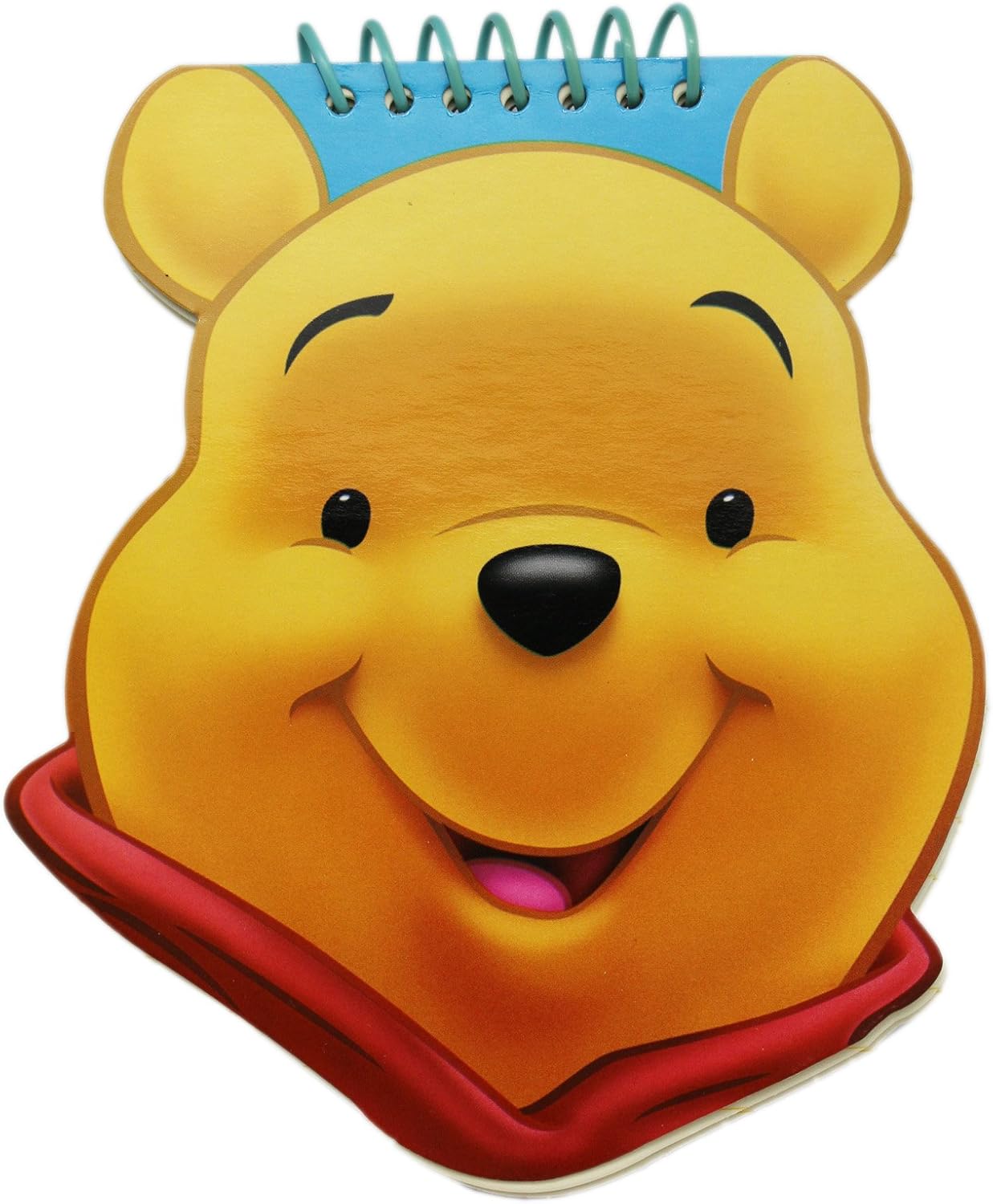Amazon Com Disney S Winnie The Pooh Cara Con Forma De Espiral Bloc De Notas Salud Y Hogar